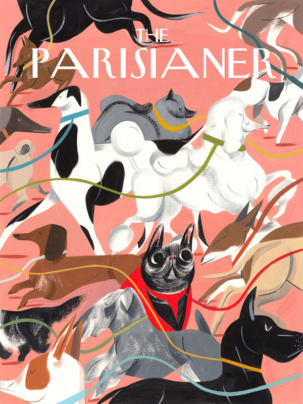 Ping's contribution to the New Yorker cover-inspired exhibition