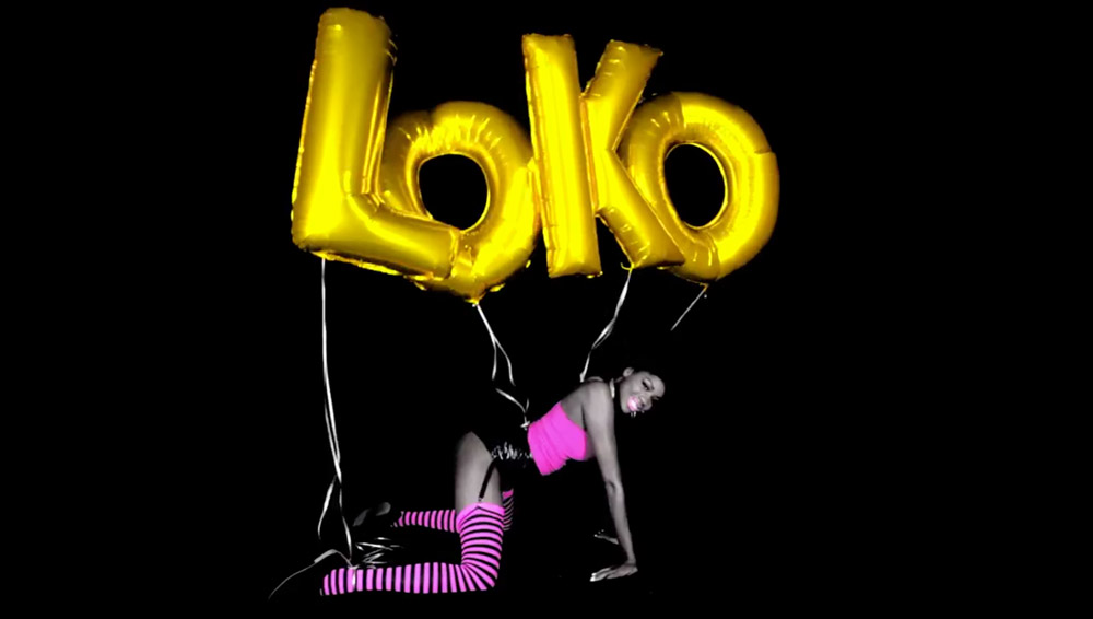 Motion still from Nicky Da B's music video for Go Loko