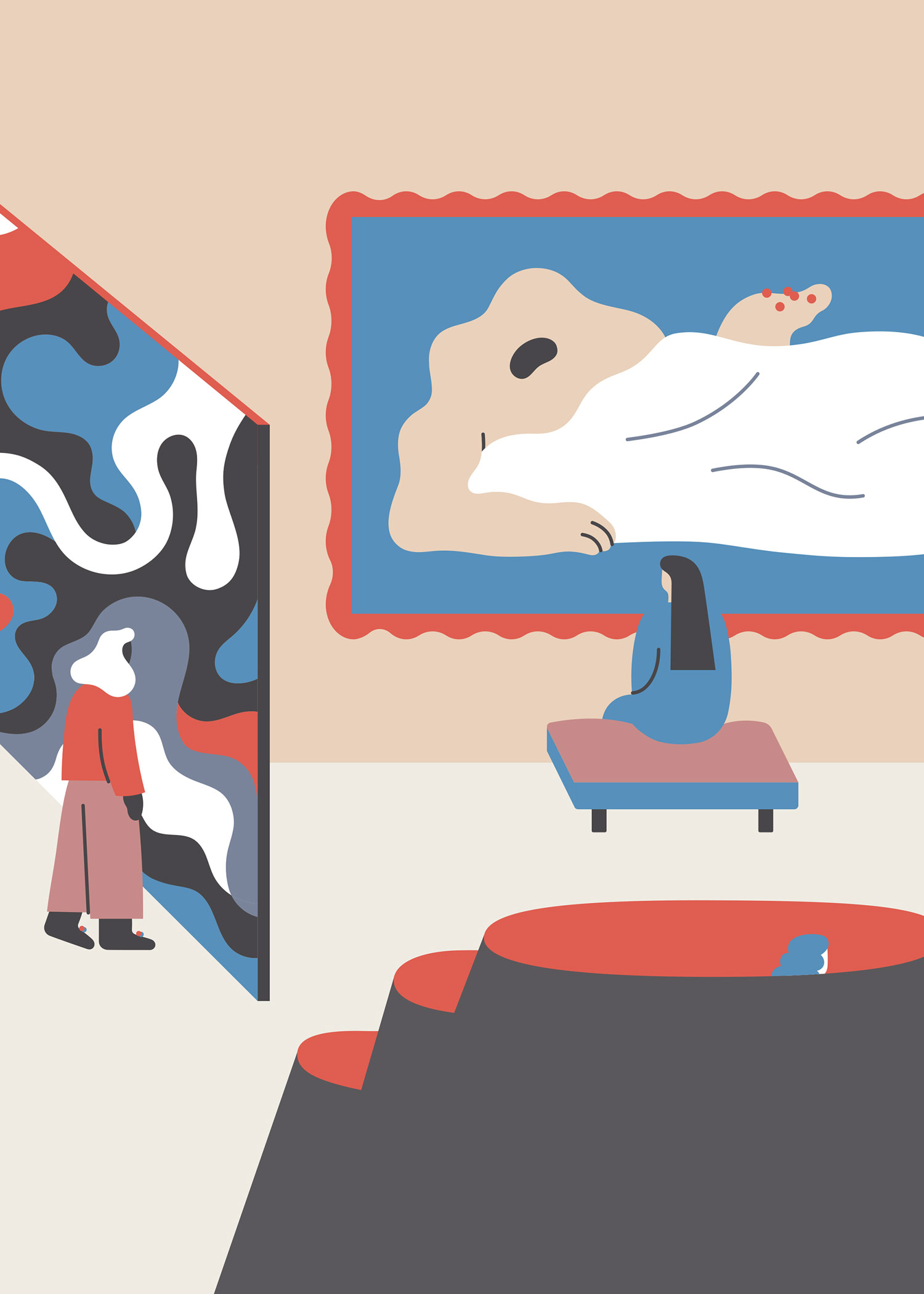 Illustration for the Headspace blog